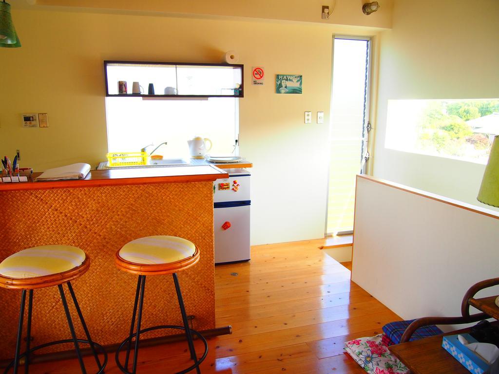 Keiki Beachhouse & Cafe Hotel Nakijin Luaran gambar