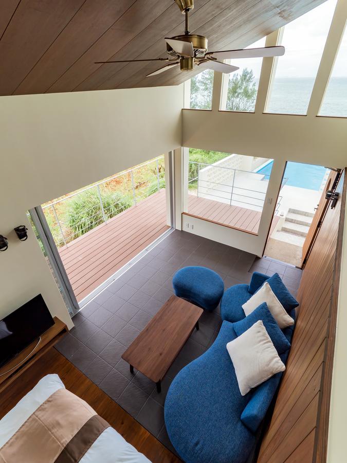 Keiki Beachhouse & Cafe Hotel Nakijin Luaran gambar