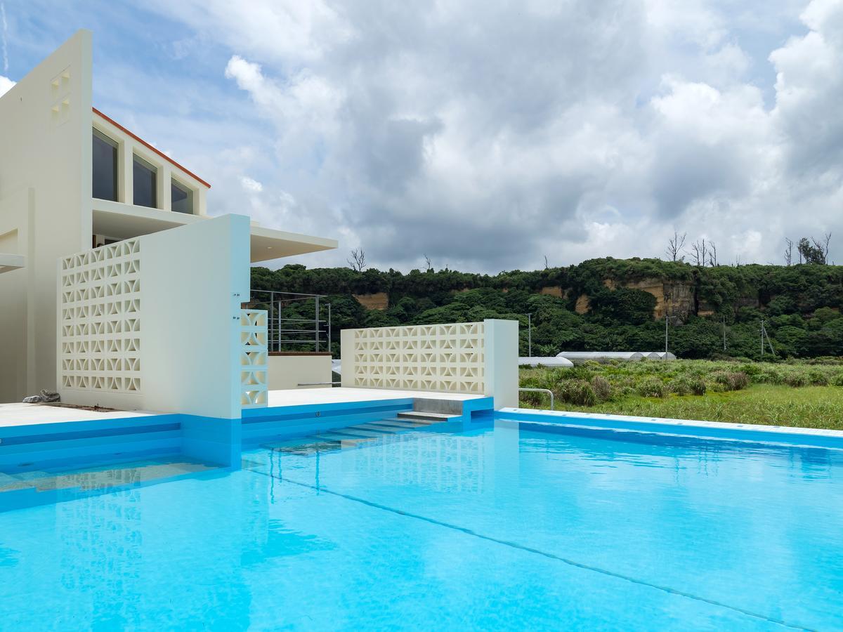 Keiki Beachhouse & Cafe Hotel Nakijin Luaran gambar
