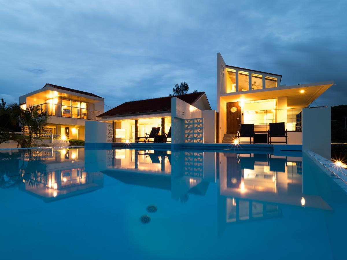 Keiki Beachhouse & Cafe Hotel Nakijin Luaran gambar