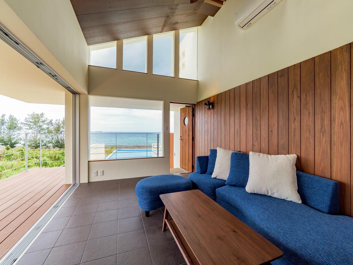 Keiki Beachhouse & Cafe Hotel Nakijin Luaran gambar