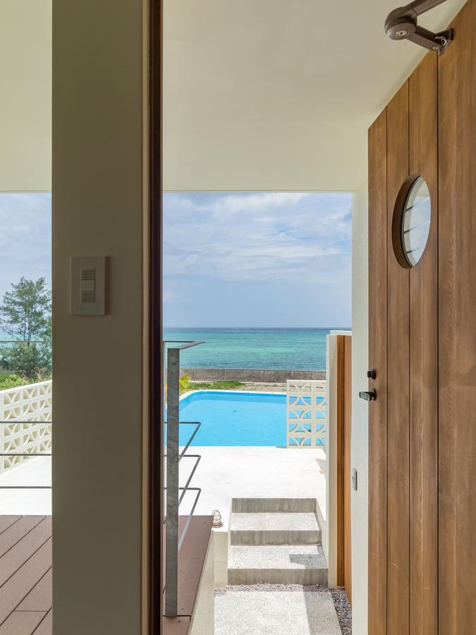Keiki Beachhouse & Cafe Hotel Nakijin Luaran gambar