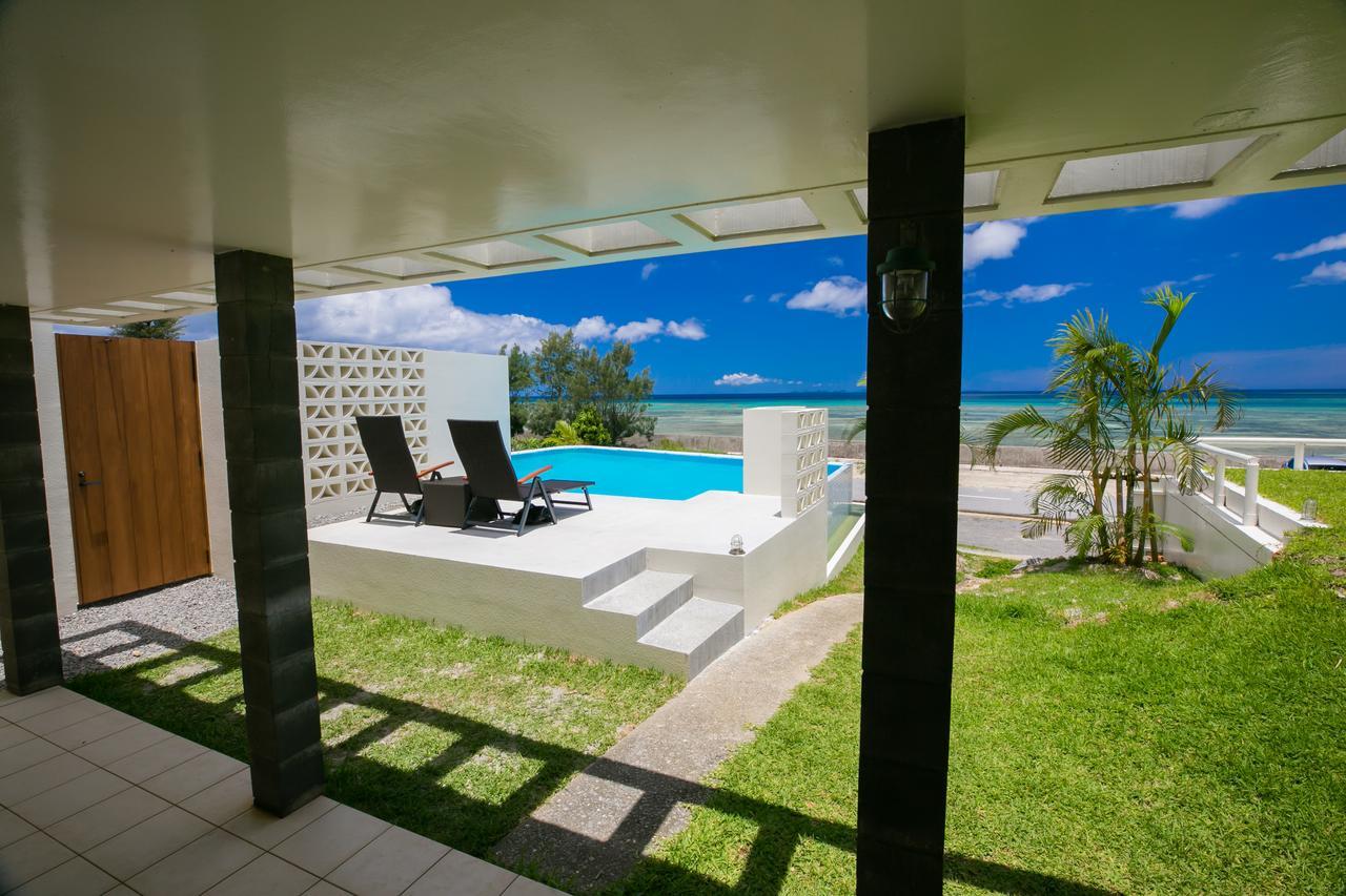 Keiki Beachhouse & Cafe Hotel Nakijin Luaran gambar